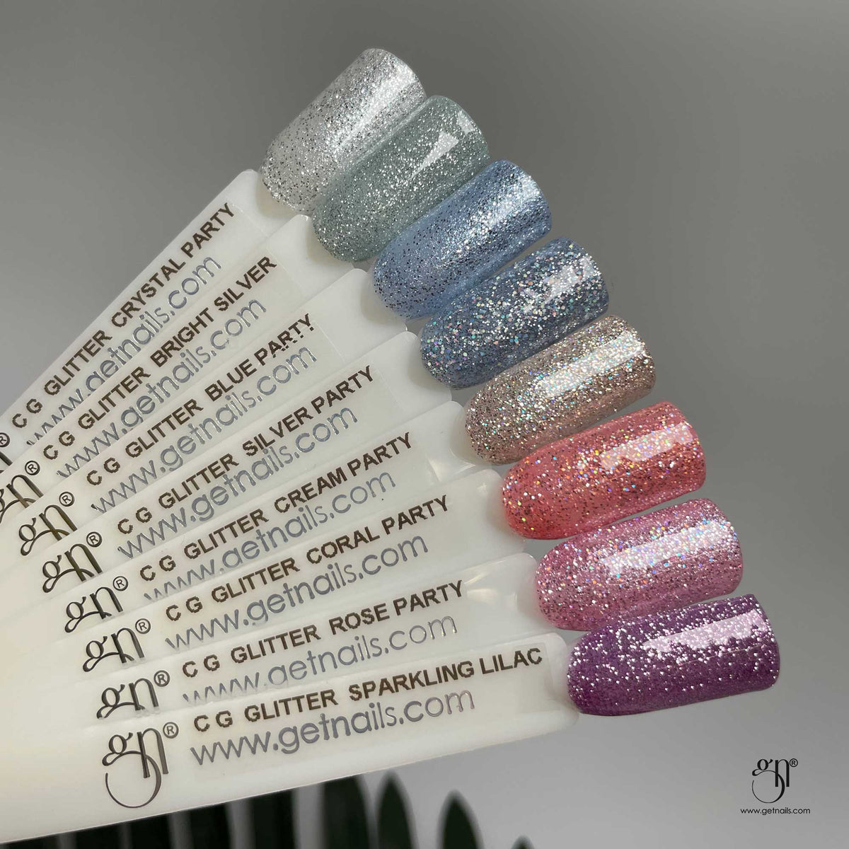 Colour Gel Glitter Blue Party | UV/LED Coloured Gel