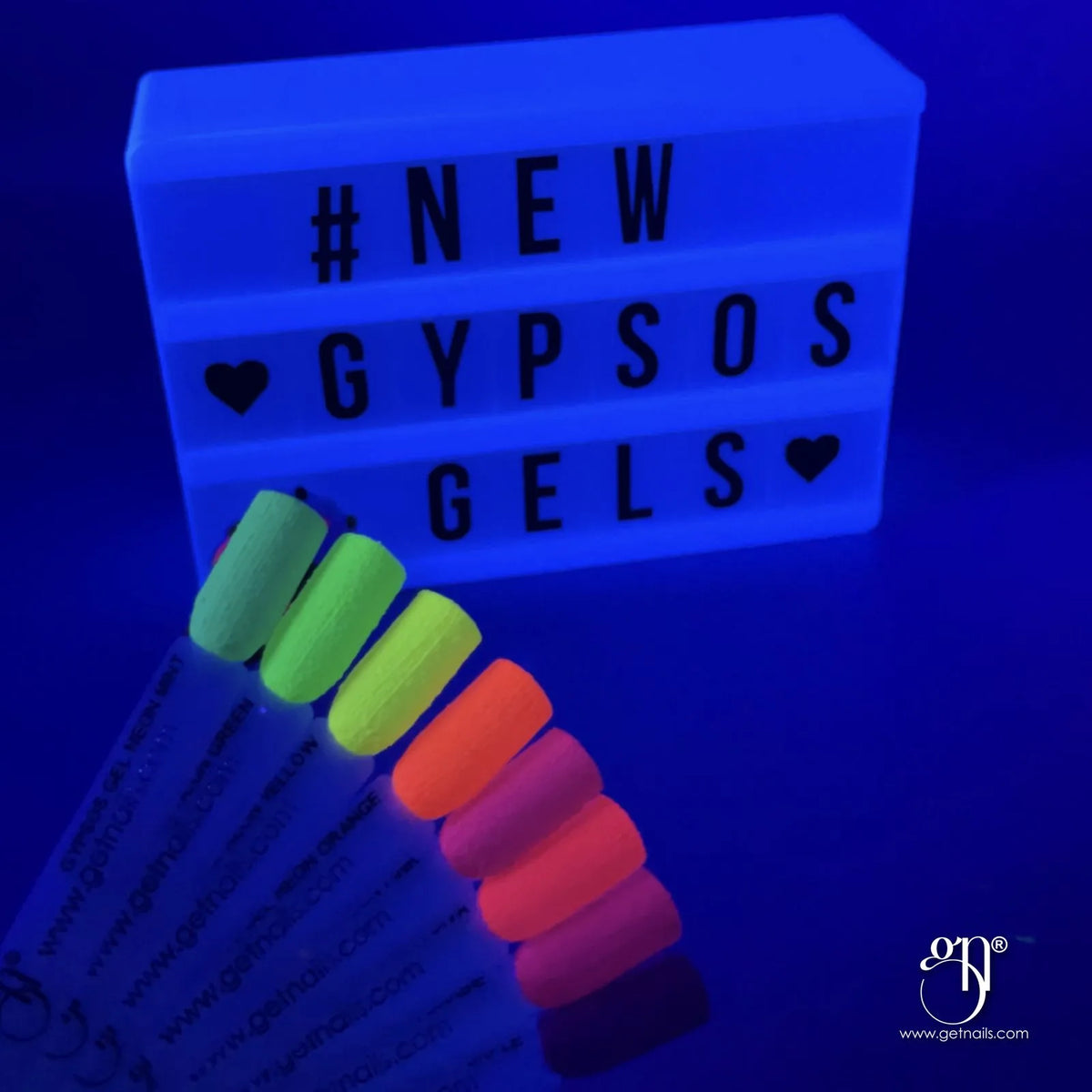 Gypsos Gel Neon Orange 5g