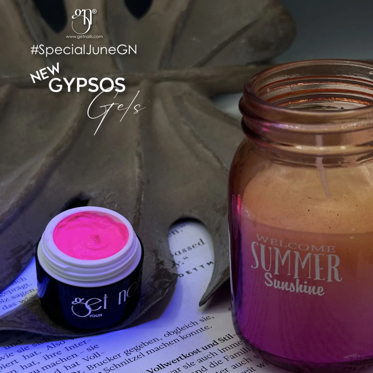 Gypsos Gel Neon Pink 5g