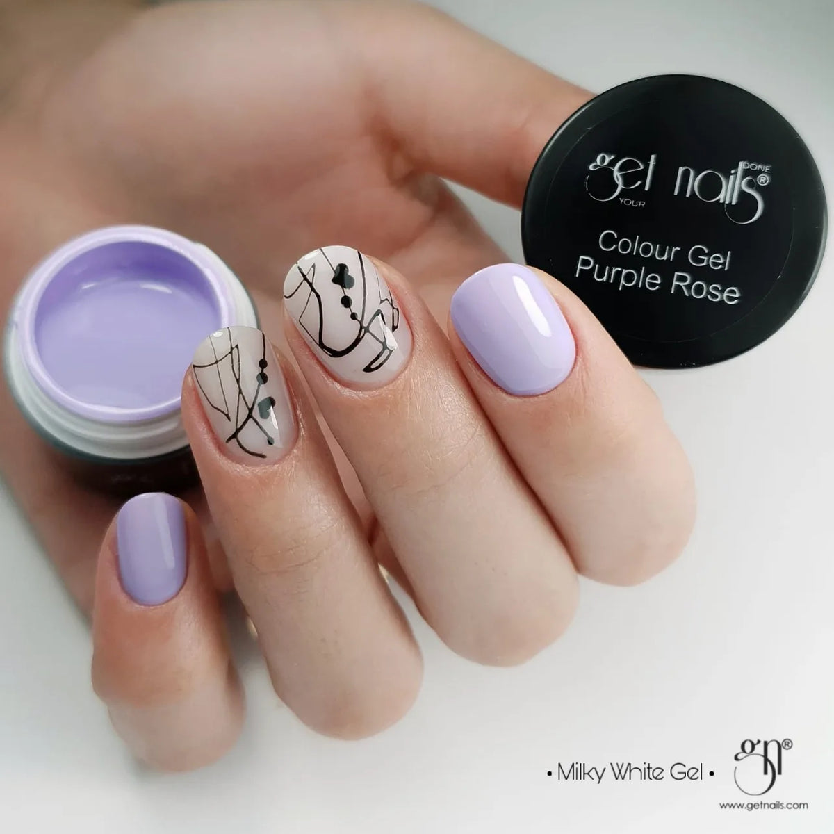 Colour Gel Purple Rose | Gel Colorat UV/LED