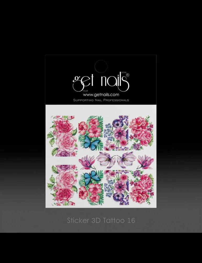 3D Tattoo Sticker 16 GN